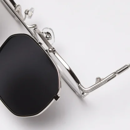 Round Polarized Clip-Ons with Flip-Up - Image 2