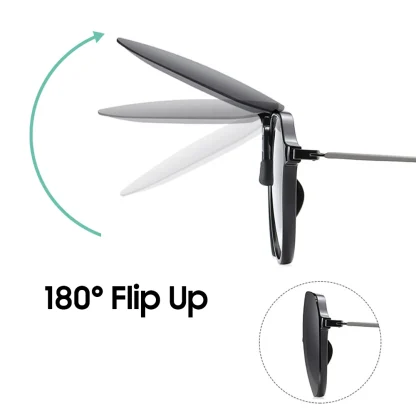 Big Size Flip-Up Clip-Ons for Sunglasses - Image 2