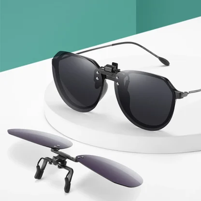 Big Size Flip-Up Clip-Ons for Sunglasses