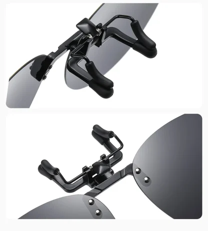 Big Size Flip-Up Clip-Ons for Sunglasses - Image 4