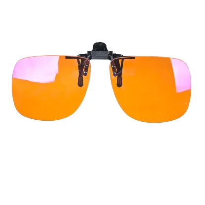 Big Size Square Shape Clip-Ons Sunglasses - Image 7