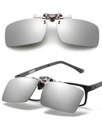 Easy-to-use Rimless Rectangular Clip-Ons - Image 9