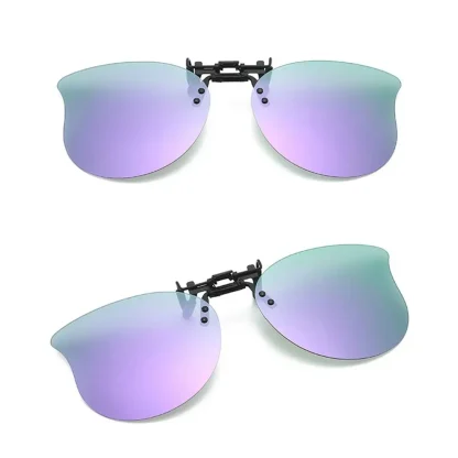 Cat Eye Clip-On for Sunglasses with Flip-up - Image 13