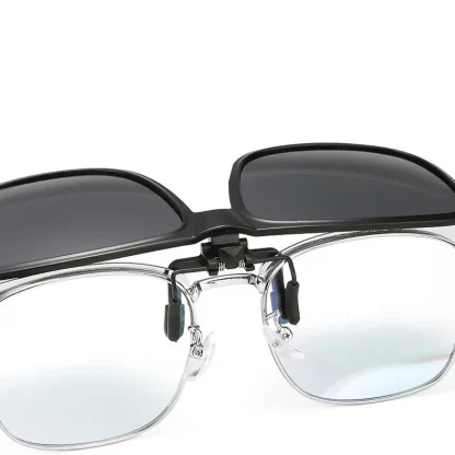 Square Classic Clip-Ons for Sunglasses - Image 3