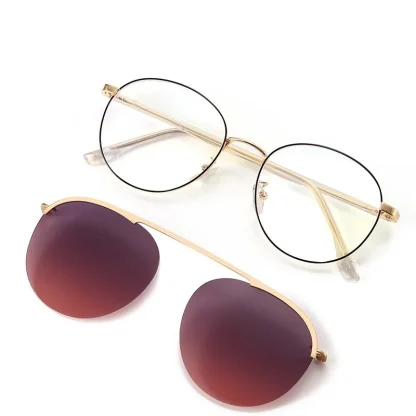 Round Magnetic Clip-Ons for Sunglasses - Image 3