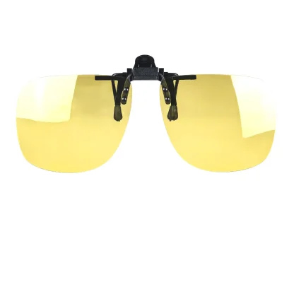 Big Size Square Shape Clip-Ons Sunglasses - Image 8