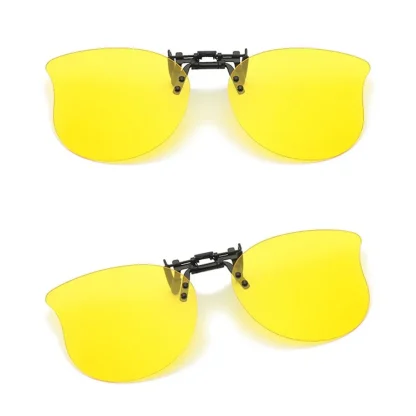 Cat Eye Clip-On for Sunglasses with Flip-up - Image 15