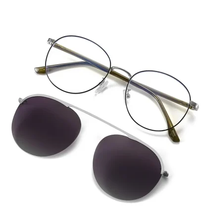 Round Magnetic Clip-Ons for Sunglasses - Image 4