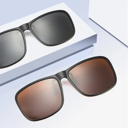 Square Clip-Ons with Flip-Up Design - Image 9
