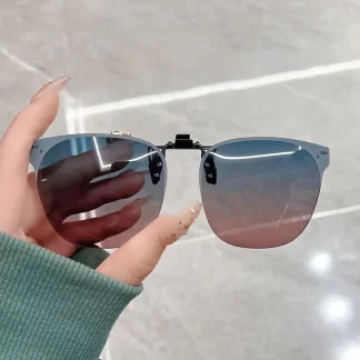 Gradient Clip-Ons for Sunglasses with Flip-up
