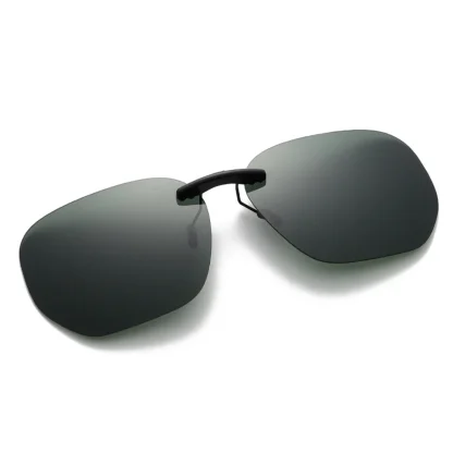 Driving Square Sunglasses Clip-Ons - Image 9