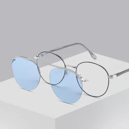 2 in 1 Trendy Clip-Ons with Frame - Image 2