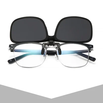 Square Clip-Ons with Flip-Up Design - Image 7
