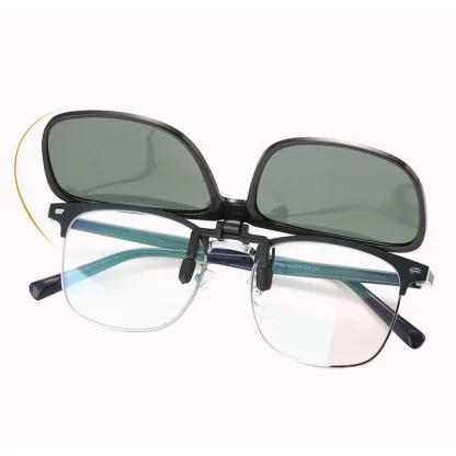 Square Clip-Ons with Flip-Up Design - Image 6