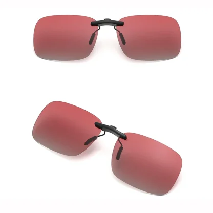 Rectangular Clip-Ons for Sunglasses - Image 9