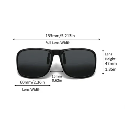 Polarized Flip-Up Clip-Ons Sunglasses - Image 3