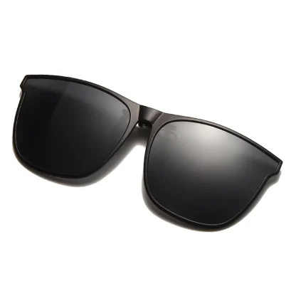 Polarized Clip-Ons Sunglasses with Flip-Up - Image 9