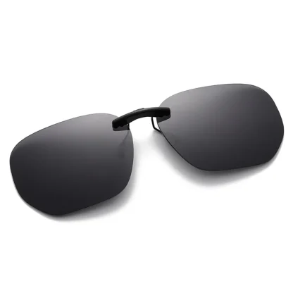 Driving Square Sunglasses Clip-Ons - Image 10