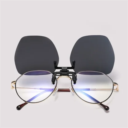 Anti-Glare Flip-up Clip-Ons for Sunglasses - Image 2