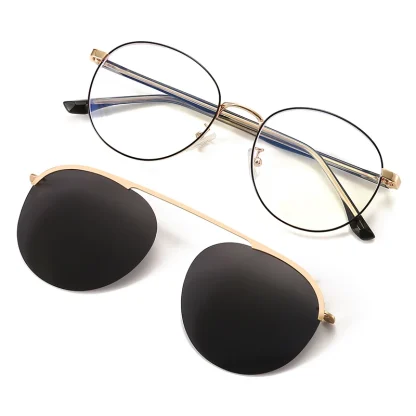 2 in 1 Trendy Clip-Ons with Frame