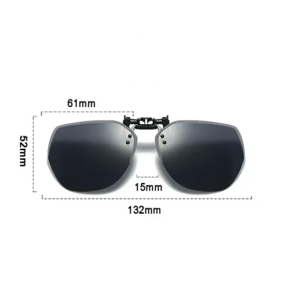 Oversized Polarized Clip-Ons for Sunglasses - Image 6