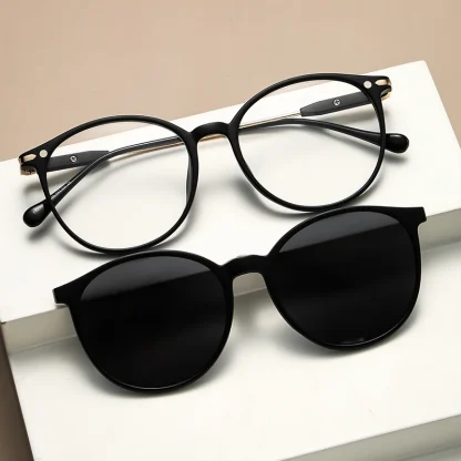 Magnetic Clip-Ons for Sunglasses with Frame - Image 2