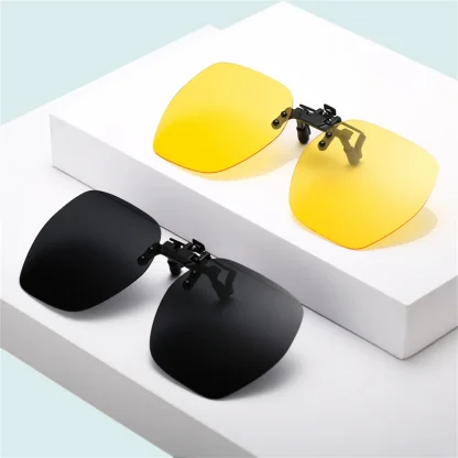 Anti-Glare Flip-up Clip-Ons for Sunglasses - Image 4