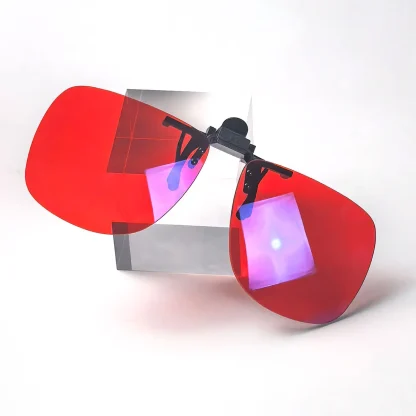 Big Size Square Shape Clip-Ons Sunglasses - Image 2