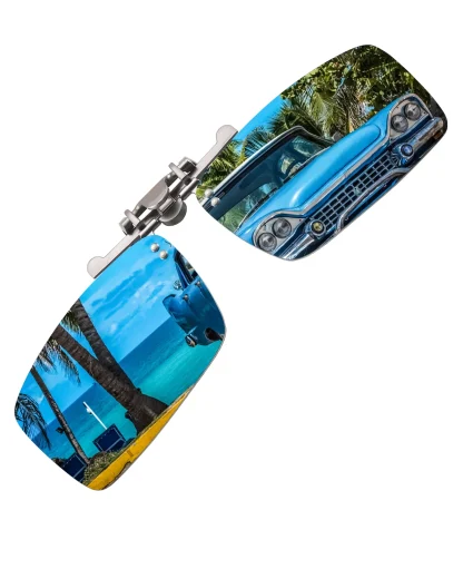 Easy-to-use Rimless Rectangular Clip-Ons - Image 2
