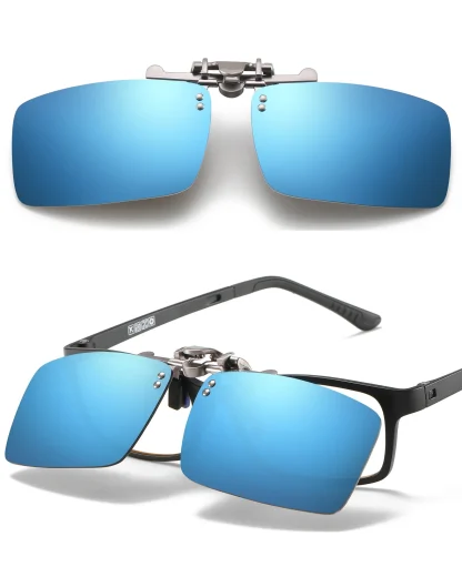 Easy-to-use Rimless Rectangular Clip-Ons - Image 8