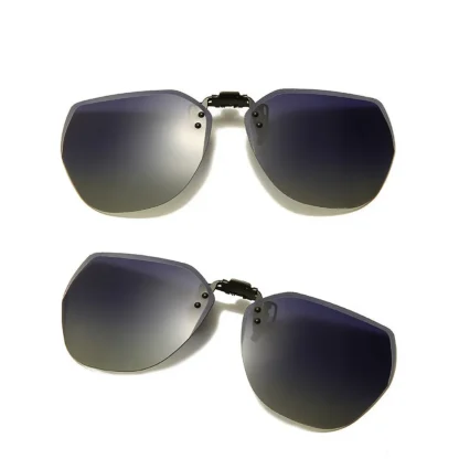 Oversized Polarized Clip-Ons for Sunglasses - Image 9