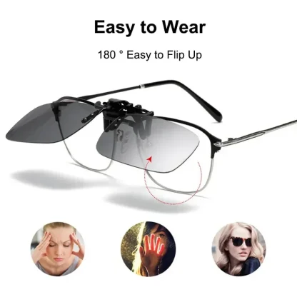 Polarized Outdoor Clips-On for Sunglasses - Image 3