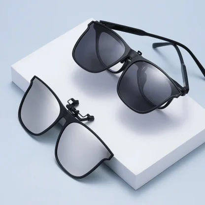 Anti Glare Clip-Ons with Cateye Shaped - Image 3