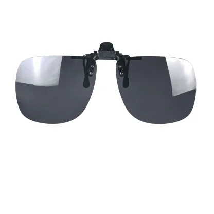 Big Size Square Shape Clip-Ons Sunglasses - Image 10