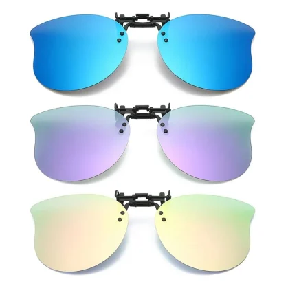 Cat Eye Clip-On for Sunglasses with Flip-up - Image 3