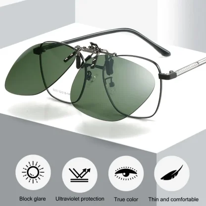 Colored Rimless Clip-On for Sunglasses - Image 3